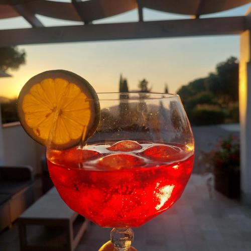 Nápoje v ubytování Podere Grandolfi B&B