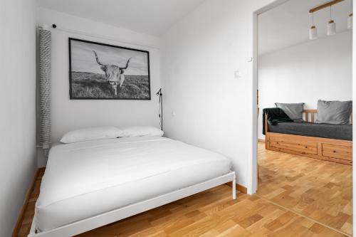 Katil atau katil-katil dalam bilik di Apartament Opera