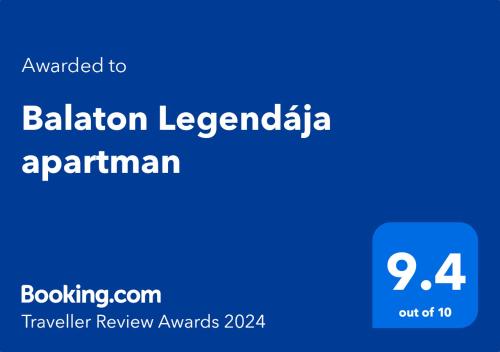 Balaton Legendája apartman 8600 Siófok, 10 Csobánc utca kép - 3