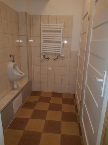 Koupelna v ubytování HOSTEL PARK-Dobraszczecińska