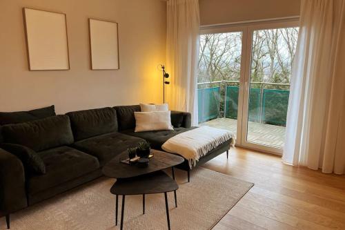 Χώρος καθιστικού στο Top sanierte Wohnung nahe Winterberg Klinikum