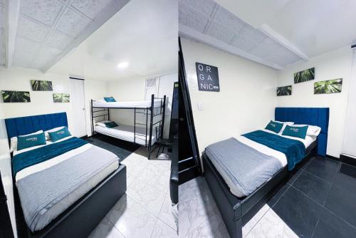 Cama o camas de una habitación en Hotel Bogota Home