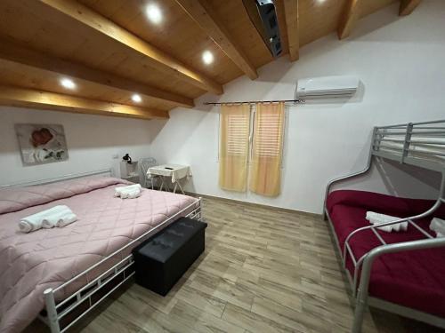 Postel nebo postele na pokoji v ubytování Debel house