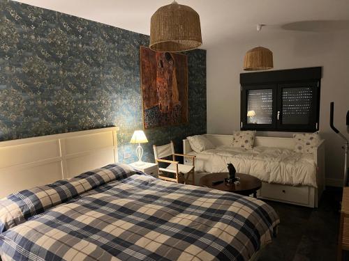 Postel nebo postele na pokoji v ubytování LUXURY MESTAS