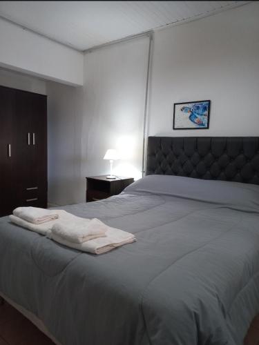 Кровать или кровати в номере Alquiler por dia en choele. Casa 4