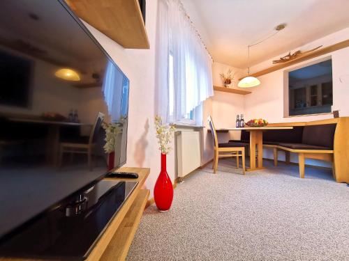 TV a/nebo společenská místnost v ubytování Ferienhaus Alexandra