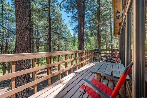 Balkón nebo terasa v ubytování Bear Paw Lodge & Vacation Homes