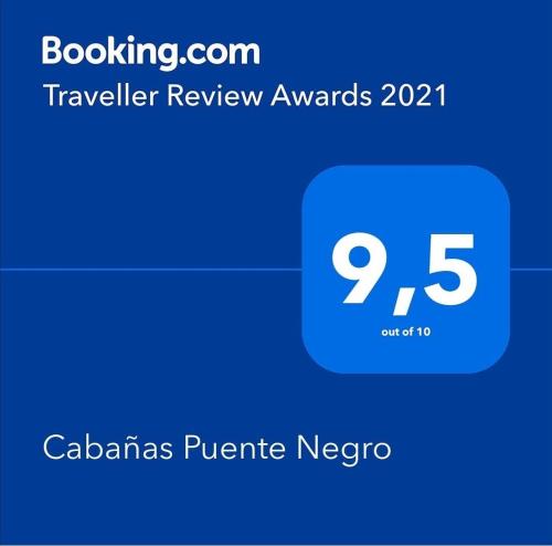 a screenshot of a carania private nereo text box at Cabañas Puente Negro in Puente Negro