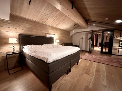 Postel nebo postele na pokoji v ubytování Villa Premium Levi Cranberry A2