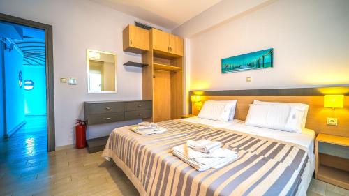 Postel nebo postele na pokoji v ubytování Anemon Villas