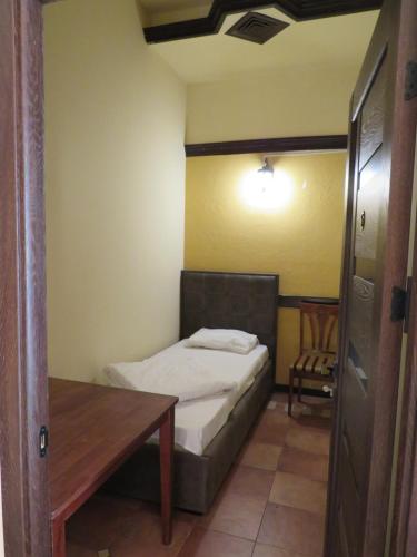 Ein Bett oder Betten in einem Zimmer der Unterkunft Hotel Jan & in the very center