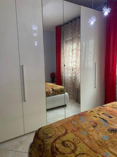 מיטה או מיטות בחדר ב-Appartamento a Campobasso
