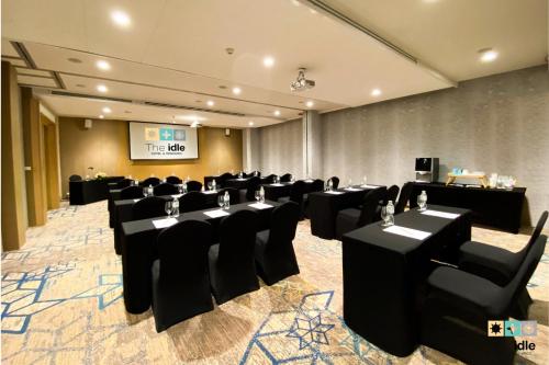 Der Geschäftsbereich oder Konferenzraum in der Unterkunft The Idle Hotel and Residence
