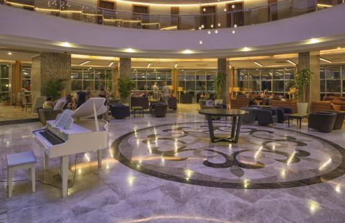 Ruang duduk di Michell Hotel & Spa - Adult Only - Ultra All Inclusive