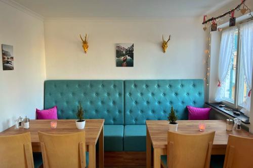 Posezení v ubytování Wellnesshotel Waldruh