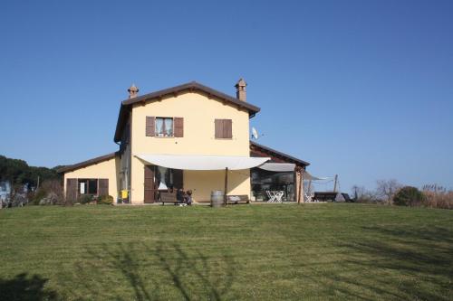 Budova, kde se bed and breakfast nachází