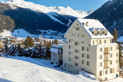 Zentrum Haus Davos en invierno