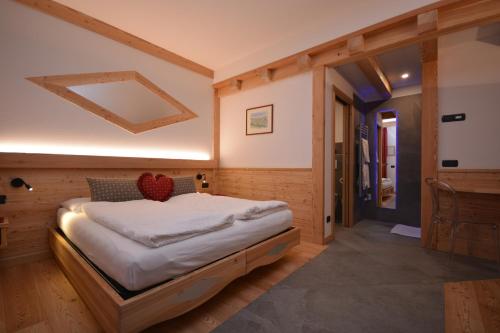 Postel nebo postele na pokoji v ubytování Agritur Golden Pause