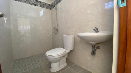 Koupelna v ubytování Danas Pandawa Homestay