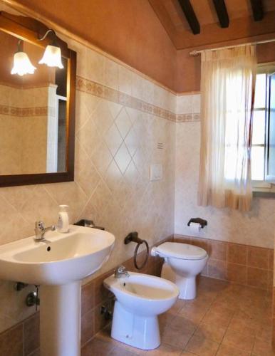 Ein Badezimmer in der Unterkunft Relais I Piastroni
