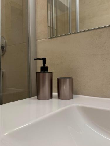 Ένα μπάνιο στο Apartment Eberharter