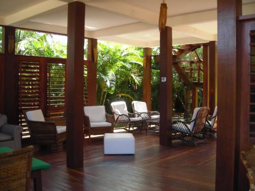 Ruang duduk di Naquela Jericoacoara