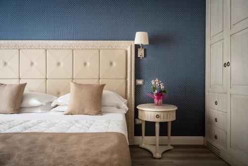 Grand Hotel Terme & SPA - Chiancianoにあるベッド