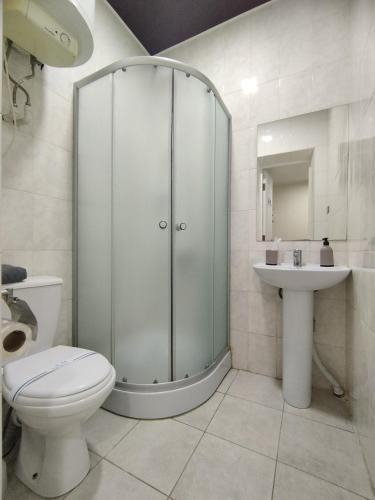 Ένα μπάνιο στο Apartment Smart