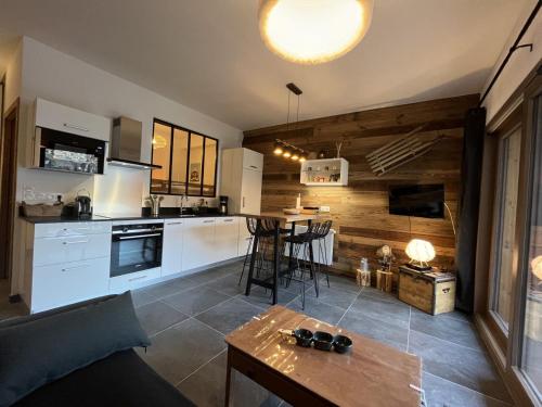 Bel appartement 2 pièces, vue vallée, Châtel, 4 pers