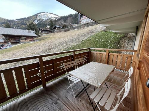 Bel appartement 2 pièces, vue vallée, Châtel, 4 pers