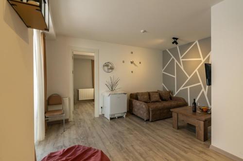 Posezení v ubytování Double Rooms in New Gudauri, Loft 2, 247