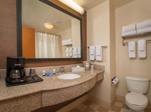 Bilik mandi di Fairfield Inn & Suites by Marriott Williamsburg