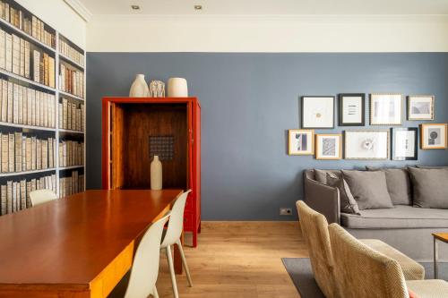 Ruang duduk di Apartments Sixtyfour