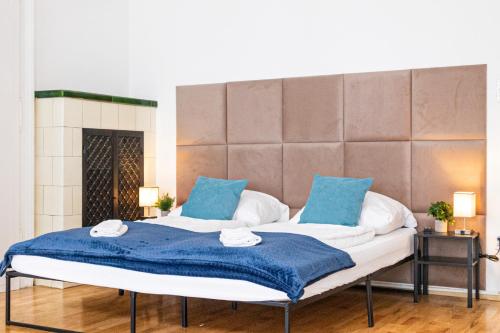 Cama ou camas em um quarto em Spacious 3BR shared Apt. Comfortable and Roomy