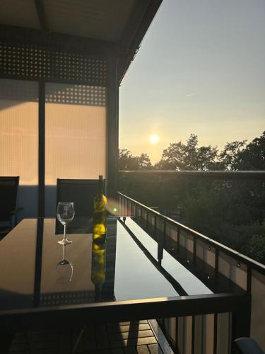 Balkoni atau teres di Apartment Maya Njivice