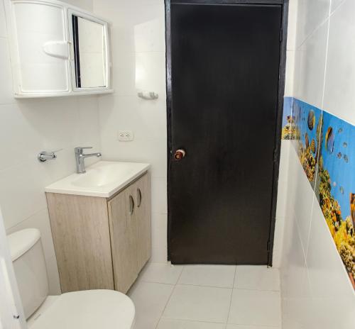 Kúpeľňa v ubytovaní Apartamento en Rodadero