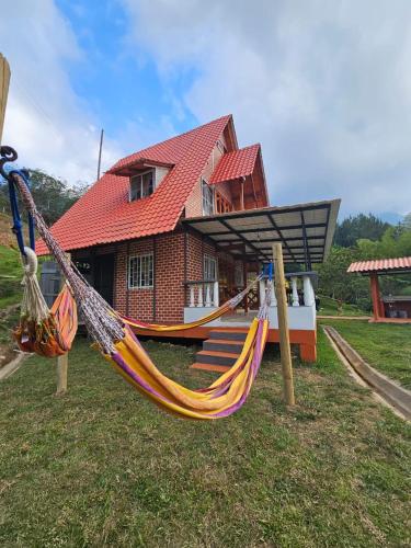 Zahrada ubytování Chalet Los Sinsontes
