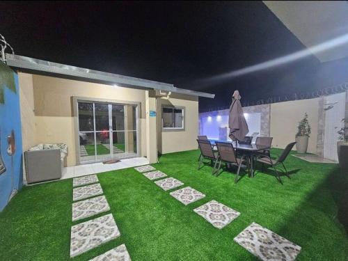 Patio nebo venkovní prostory v ubytování Marques Beach House
