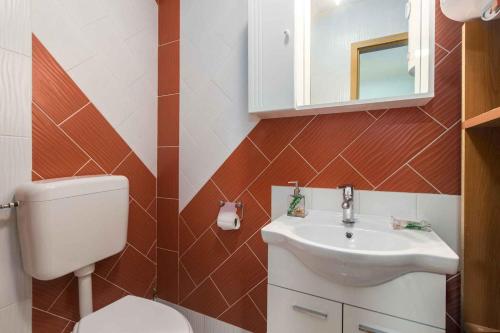 Koupelna v ubytování Apartments in Porec/Istrien 37747