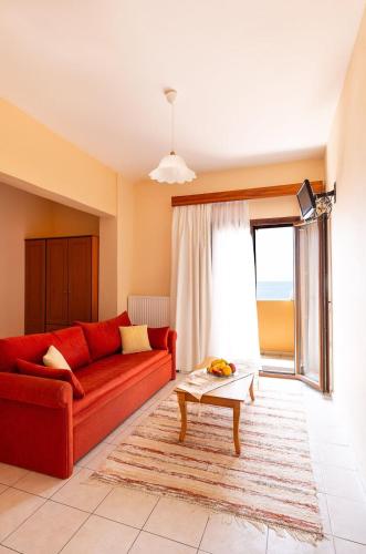 Zona de estar de Houmis Apts & Studios