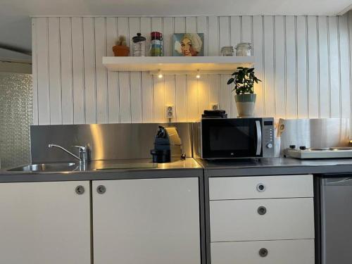 Kuchyň nebo kuchyňský kout v ubytování Appartement Zuid 5