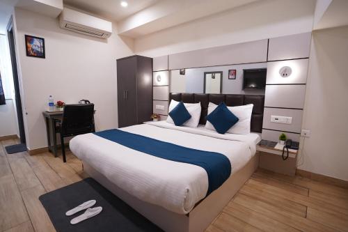 Vuode tai vuoteita majoituspaikassa Hotel Lyf Corporate Suites - Kirti Nagar
