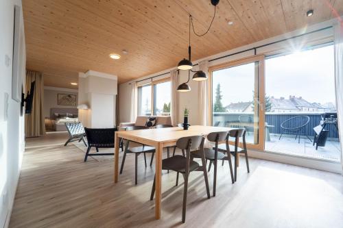 Posezení v ubytování dreamcation Apartments Boardinghouse - Straubing Süd
