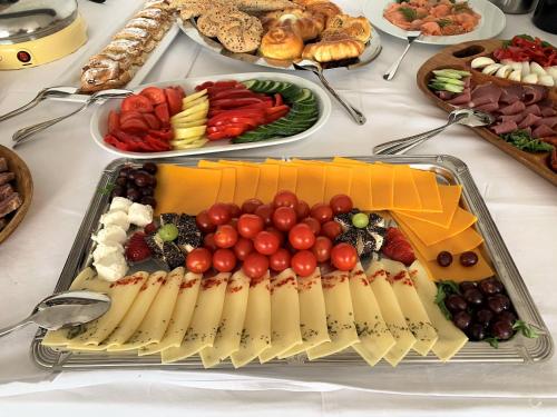 Jídlo v vily nebo okolí