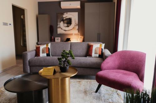 Area soggiorno di RIVA Boutique Hotel