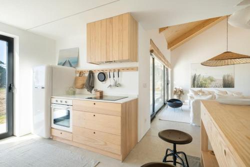 Postel nebo postele na pokoji v ubytování itacahomes casa NORO