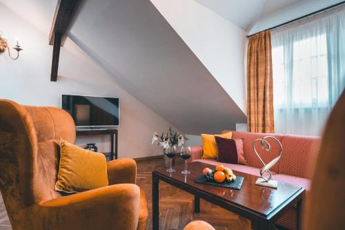 Un lugar para sentarse en Appia Hotel Residences