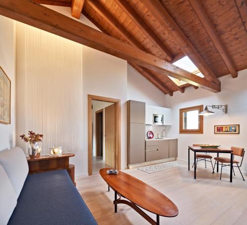 Η κουζίνα ή μικρή κουζίνα στο Al Canton Agriturismo di Design