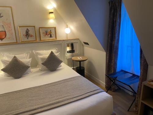 XO Hotel Parisにあるベッド