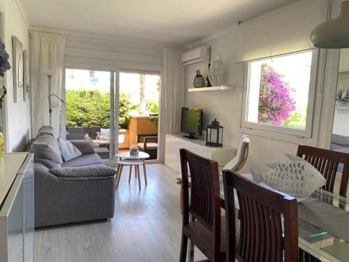 Ruang duduk di Apartamentos Stil Mar Anna - Stil Mar Anna 1